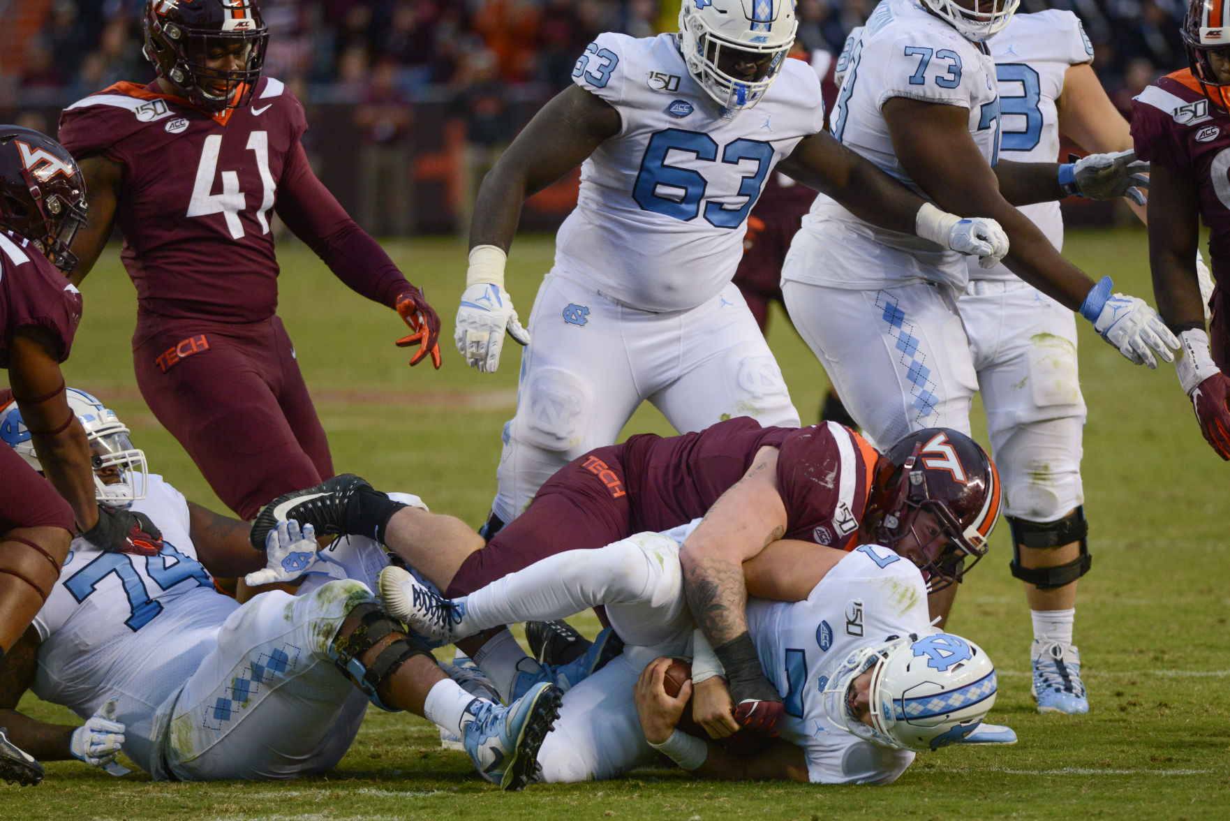 VT vs. UNC